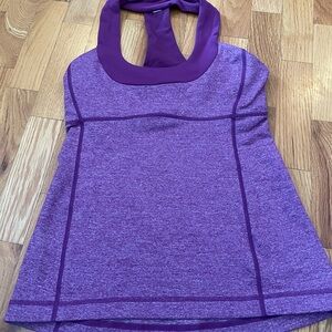 Purple Lululemon Halter Top